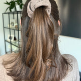 The Mink Knit Scrunchie