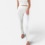 The Ivory Split Hem Legging